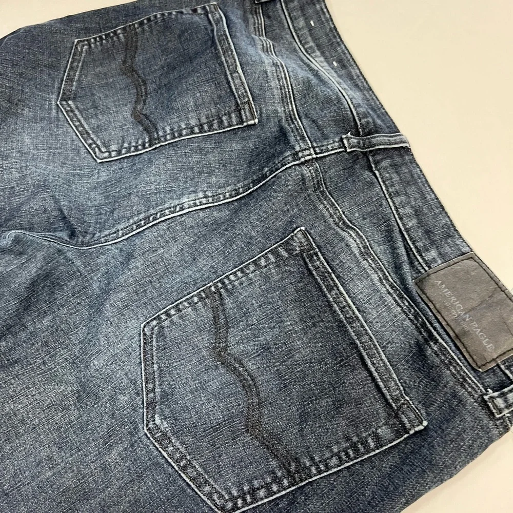 American Eagle Outfitters Blue Straight Jeans